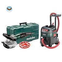 Bộ máy hút bụi + máy chà nhám METABO RSEV 19-125 RT + ASR 35 L ACP SET (RSEV 19-125 Beton + ASR 35 L ACP)